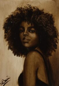 Studio di ritratto femminile n. 1 (Female Portrait Study No. 1), 2022