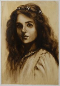 Studio di ritratto femminile n. 3 (Female Portrait Study No. 3), 2022